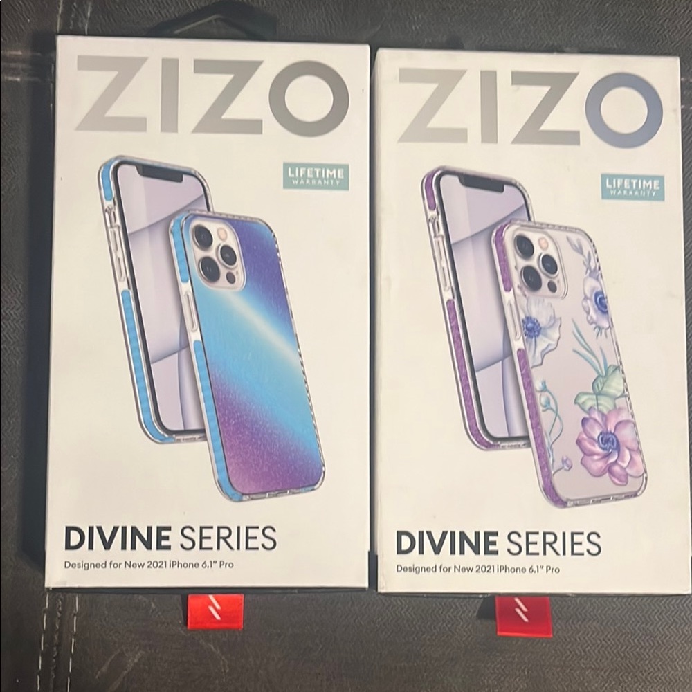 Divine Series iPhone 14 Pro Case Blue and Purple GREAT DEAL 2 for the price of 1